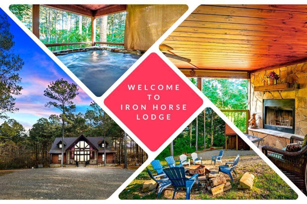 Iron Horse Lodge Sleeps 18, Games, Fire Pit, Hot Tub, Ev, More โบรคเคนโบว์ ภายนอก รูปภาพ